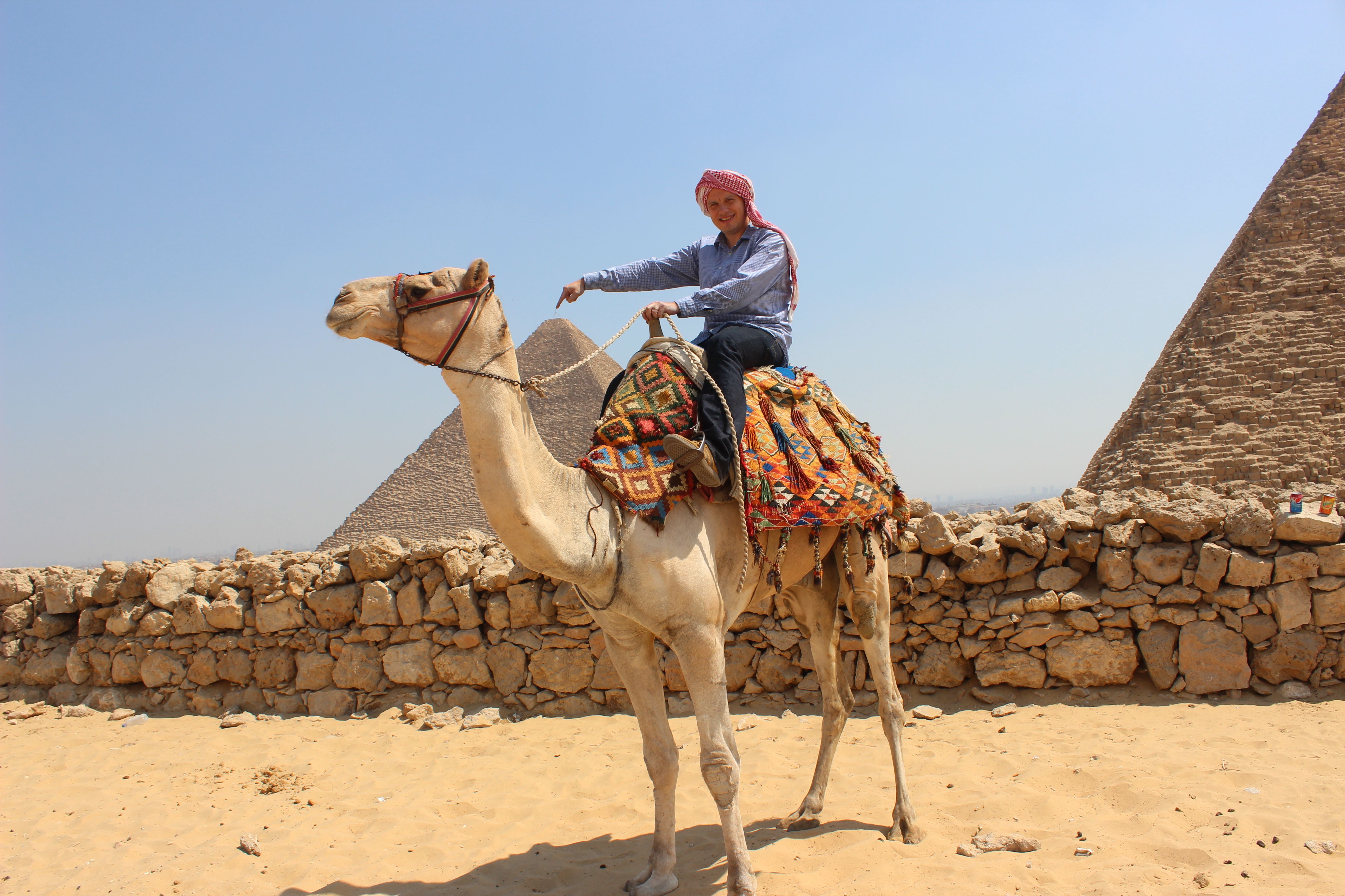 treb0r at the Great Pyramid of Giza